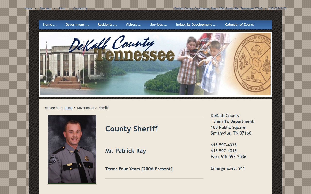 DeKalb County Police Records sheriff website