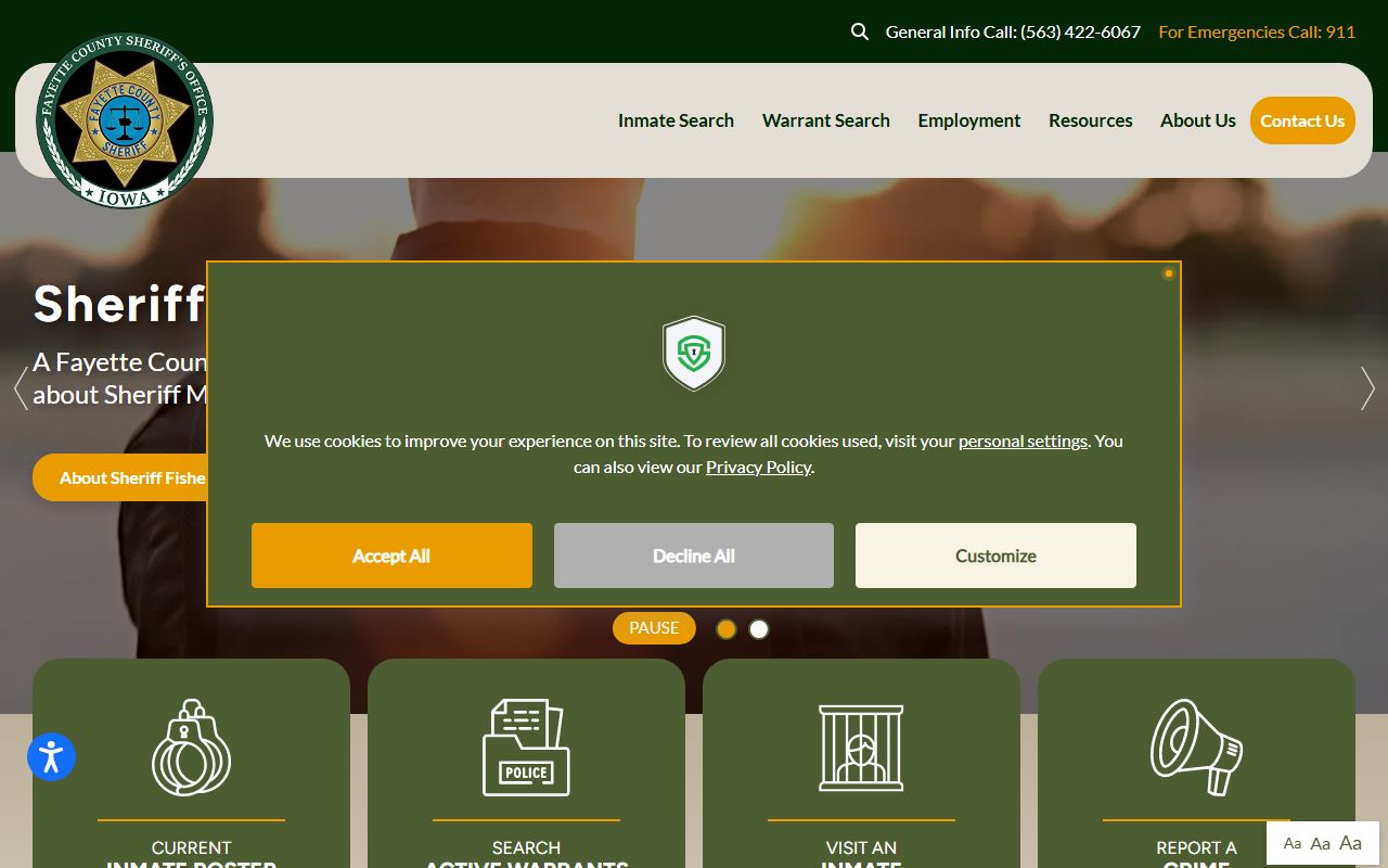 Fayette County Police Records official Tennessee sheriff website and local records access
