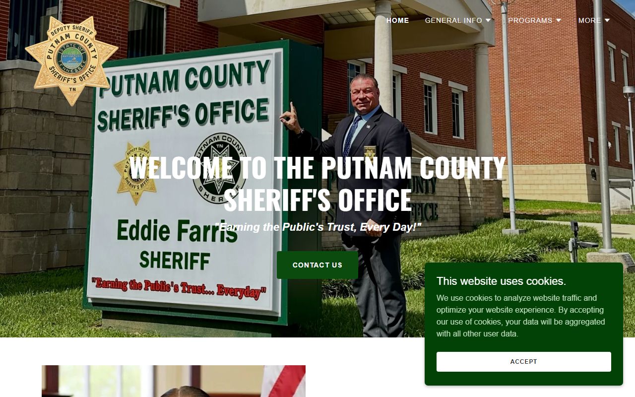 Putnam County Police Records sheriff office image