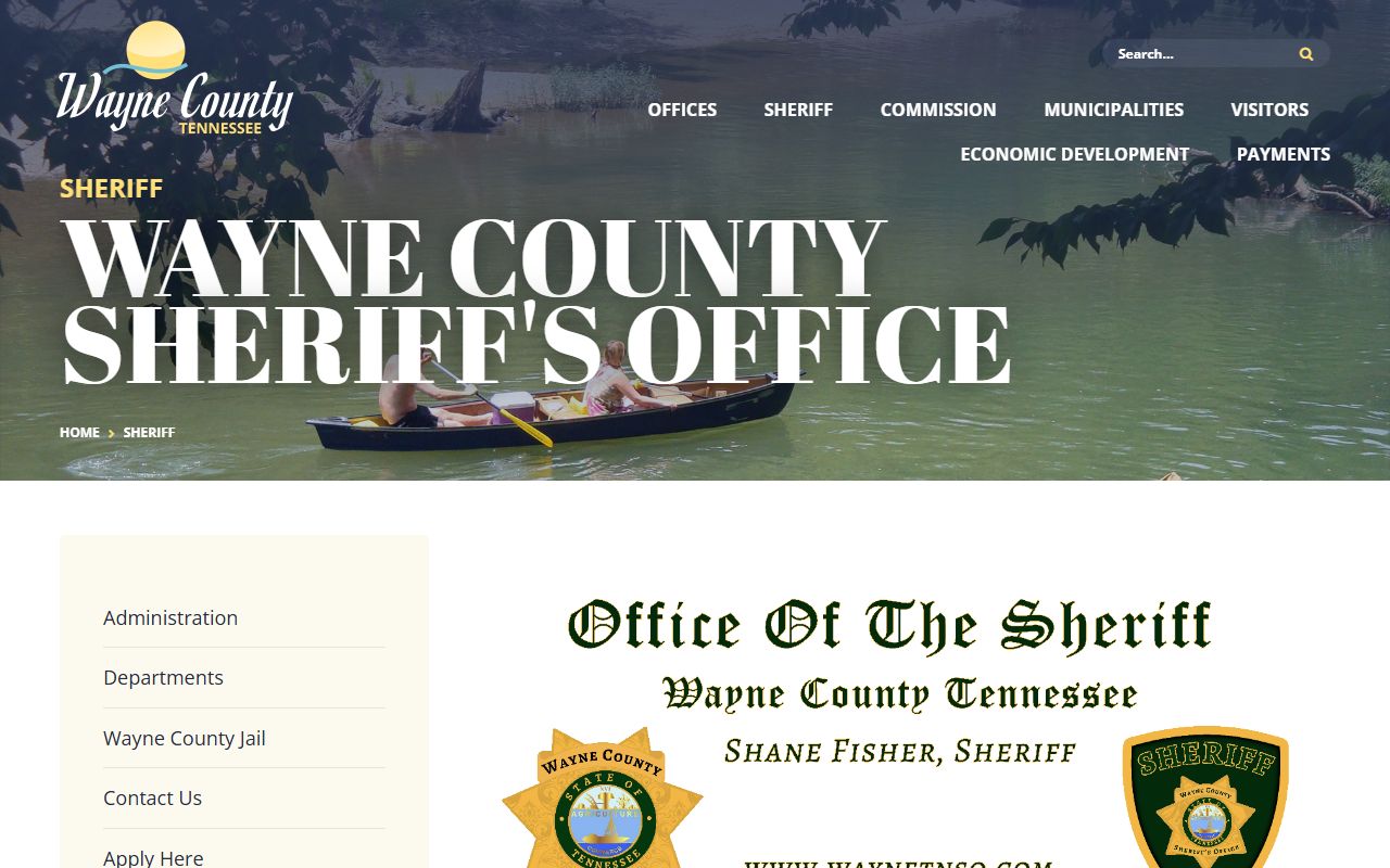 Wayne County Police Records sheriff office reference
